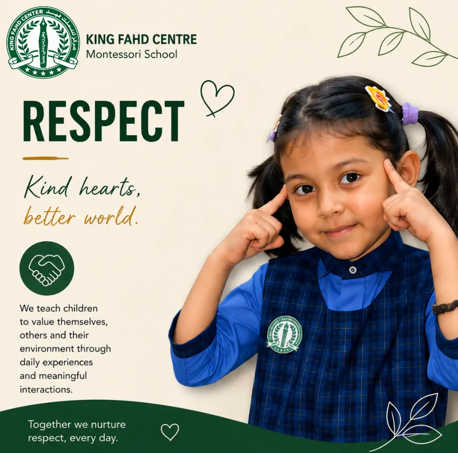 King Fahd Centre value: Respect